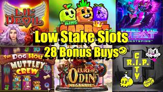 28 Bonuses Bonus Buys  Random Provider Wheel Hacksaw amp BTG Lil Devil King Carrot amp Much More [upl. by Adnarram]