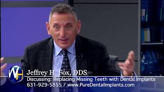 Replacing Missing Teeth with Dental Implants with Manorville NY Dentist Jeffrey H Fox DDS [upl. by Sliwa]