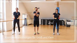 Koordinationsübungen für Groß und Klein  PSB24 Home Workouts [upl. by Yatnwahs]