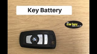 Key Battery BMW HOW TO Change [upl. by Aneda]