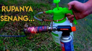 CARA MEMBUAT ALAT FOGGING MINI  DIY FOGGING MACHINE part 1 bikinbah [upl. by Meenen948]