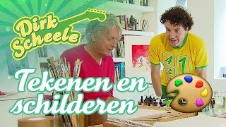 Dirk Scheele  Tekenen en schilderen  Op stap met Dirk Scheele [upl. by Ahter]