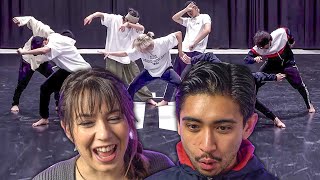 BTS Black Swan Dance Practice Couples Reaction [upl. by Doralia]