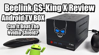 Beelink GS King X Android Tv Box  NAS First Look  Review [upl. by Yliak984]