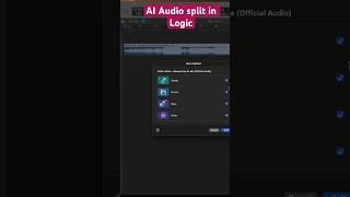 How to Split Audio Tracks with the Stem Splitter in Logic Pro 11 [upl. by Aekan]