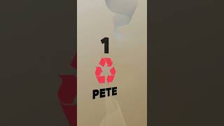 Plastic Recycling Short Video PETE  HDPE [upl. by Gnal]