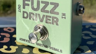 Asheville Guitar Pedals Fuzz Driver Demo guitar smashingpumpkins reverendguitars fuzzpedal [upl. by Morganica517]