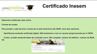 Certificado inem [upl. by Mcloughlin]