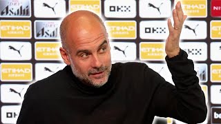 Pep Guardiola embargoed prematch press conference  Manchester City v Arsenal [upl. by Rednaxela]