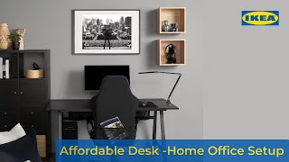 Affordable IKEAs UTESPELARE Desk Buy amp Assemble Guide  Home Office Setup [upl. by Eenaffit]