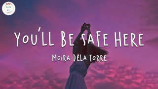 Moira Dela Torre  Youll Be Safe Here Lyric Video [upl. by Coulombe896]