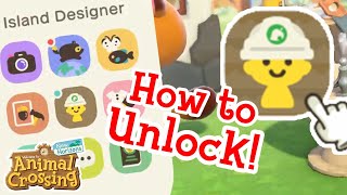 How to Unlock the Island Designer App in Animal Crossing New Horizons [upl. by Naillig]