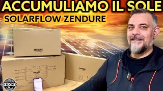 Diminuire la bolletta con Zendure solarflow Energia solare pannelli micro inverter e batteria [upl. by Scevo]