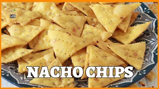 Nacho Chips Recipe  Tortilla Chips  How to make Nacho Chips from Scratch at Home [upl. by Edlin52]