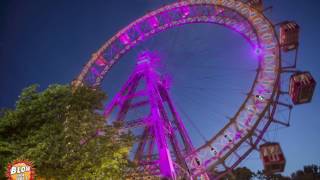 A night out in Prater  Vienna  4K [upl. by Oicneconi]