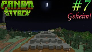 GEHEIM BASE  Fertiger Tempel  Minecraft Panda Attack [upl. by Tomlinson797]