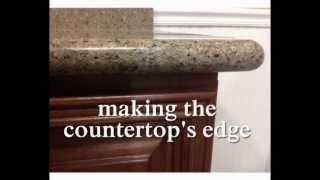 Full bullnose edge on Granite Countertops [upl. by Hennessy]