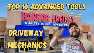 Top 10 ADVANCED Tools from Harbor Freight for the driveway mechanic [upl. by Nnagem]