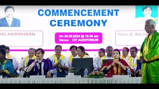 CIT  COMMENCEMENT CEREMONY 2024 [upl. by Sand]