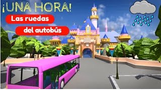 Las Ruedas del Autobus en Español  Canciones Infantiles en Español  Música para bebés de familia [upl. by Eenwahs]