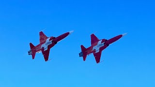 Patrouille Suisse  Abfahrt Lauberhorn 2024  Wengen [upl. by Dinesh]