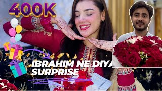 Ibrahim Ne Diya Surprise  Aj Ghar ka Sara Kaam kiyaa  Atufa Ibrahim [upl. by Lose412]