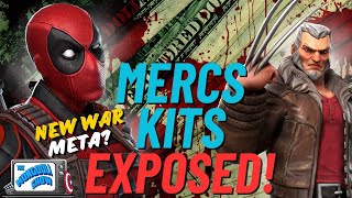 Mercs for Money Kit reveal and breakdown Is this the Best WAR team in Marvel Strike Force [upl. by Eissert]