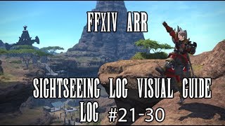 FFXIV ARR Sightseeing Log 2130 Visual Guide [upl. by Wilhelmine287]