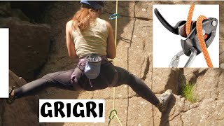 Grigri how you rappell off a cliff [upl. by Benedick]