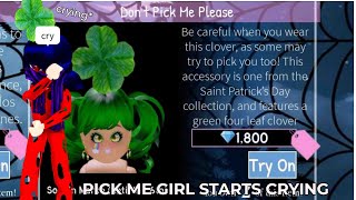 pick me girl in royale high gets ROASTED [upl. by Atekahs511]