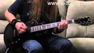 ESP LTD EC330 Black 2013 Model Electric Guitar Demo with Johnny Blade [upl. by Eugenio]