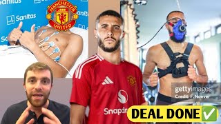 ✅CONFIRMED amp SHOCKING medical Confirmed man utd 3rd signing complete sky sports transfer news [upl. by Waligore499]