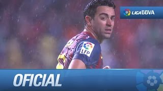 Los mejores momentos de la carrera de Xavi Hernández en Liga BBVA [upl. by Meehahs182]