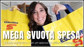 Primo MEGA SVUOTA LA SPESA dellanno 🛒 ESSELUNGA  Nuovo volantino con super offerte 🤩 [upl. by Curnin]