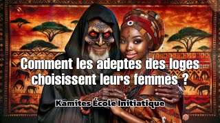 Comment les Adeptes des loges choisissent leurs femmes  sorcellerie energie initiation secrets [upl. by Justen937]