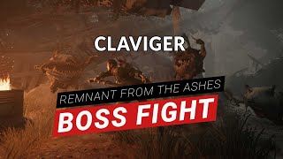 Remnant From The Ashes  Claviger Boss Fight Stone of the Guardian World Breaker Hammer HD [upl. by Arvie]