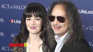 METALLICA Kirk Hammett at quotAct of Valorquot Los Angeles Premiere Arrivals [upl. by Tennies]