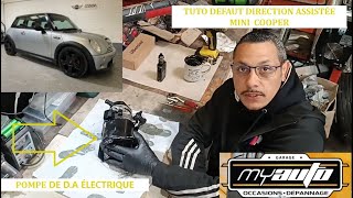 Tuto de réparation direction assistée Mini Cooper [upl. by Setiram830]