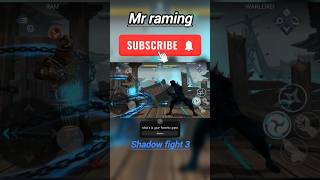 shadow fight 3 gameplayshortvideoyoytubeshortsviraashortstrendingshortsshorts [upl. by Nelubez]