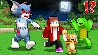 How Mikey and JJ and Jerry ESCAPE From SCARY TOM   Minecraft Maizen [upl. by Quigley]