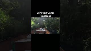 Venetian Canal Timelapse Winter Park Florida winterparkflorida shorts [upl. by Aneleh225]