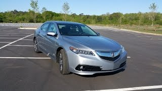 2015 Acura TLX SHAWD Advance Review  Is Acuras Swagger Back [upl. by Ainival]