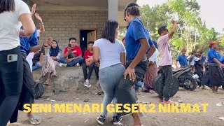 Seni Tarian Nikmat Gesek2 Samping Joget Bebas [upl. by Hairabez]