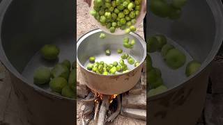 Picking figs and making organic fig syrup over the fire [upl. by Chandos]