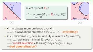 Validation  Model Selection Problem  Machine Learning Foundations 機器學習基石 [upl. by Linnea151]