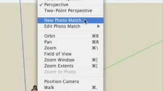 SketchUp Creating a new Photo Match [upl. by Aicirtal220]