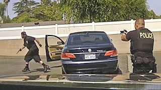 Riverside Police Officer Shoots Armed Carjacking Suspect [upl. by Rosmunda]