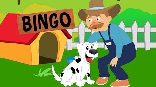 Bingo Nursery Rhyme with Lyrics [upl. by Daughtry]