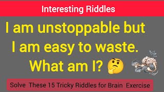 A Genius Can Solve These Riddles  15 Tricky Riddles  Riddle Quiz With Answers The GK Corner [upl. by Niu947]