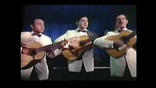 LOS TRES CABALLEROS GálvezCantoralCorrea  DEMASIADO TARDE 1958 [upl. by Eillek909]